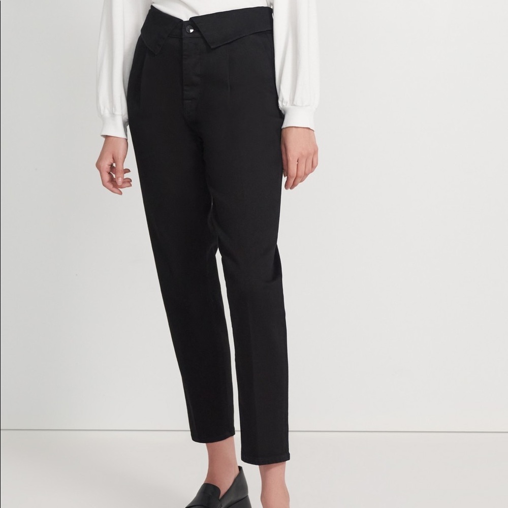 Revolve J Brand peg Fold Over Pleat Front jeans - Picture 9 of 14